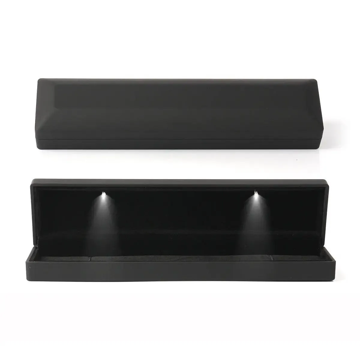 100PCS Cheap Custom Wholesale Jewelry Boxes with LED Light