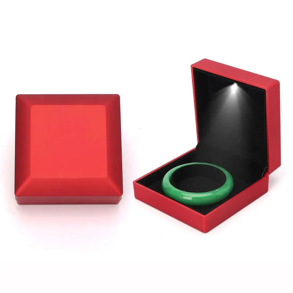 100PCS Cheap Custom Wholesale Jewelry Boxes with LED Light