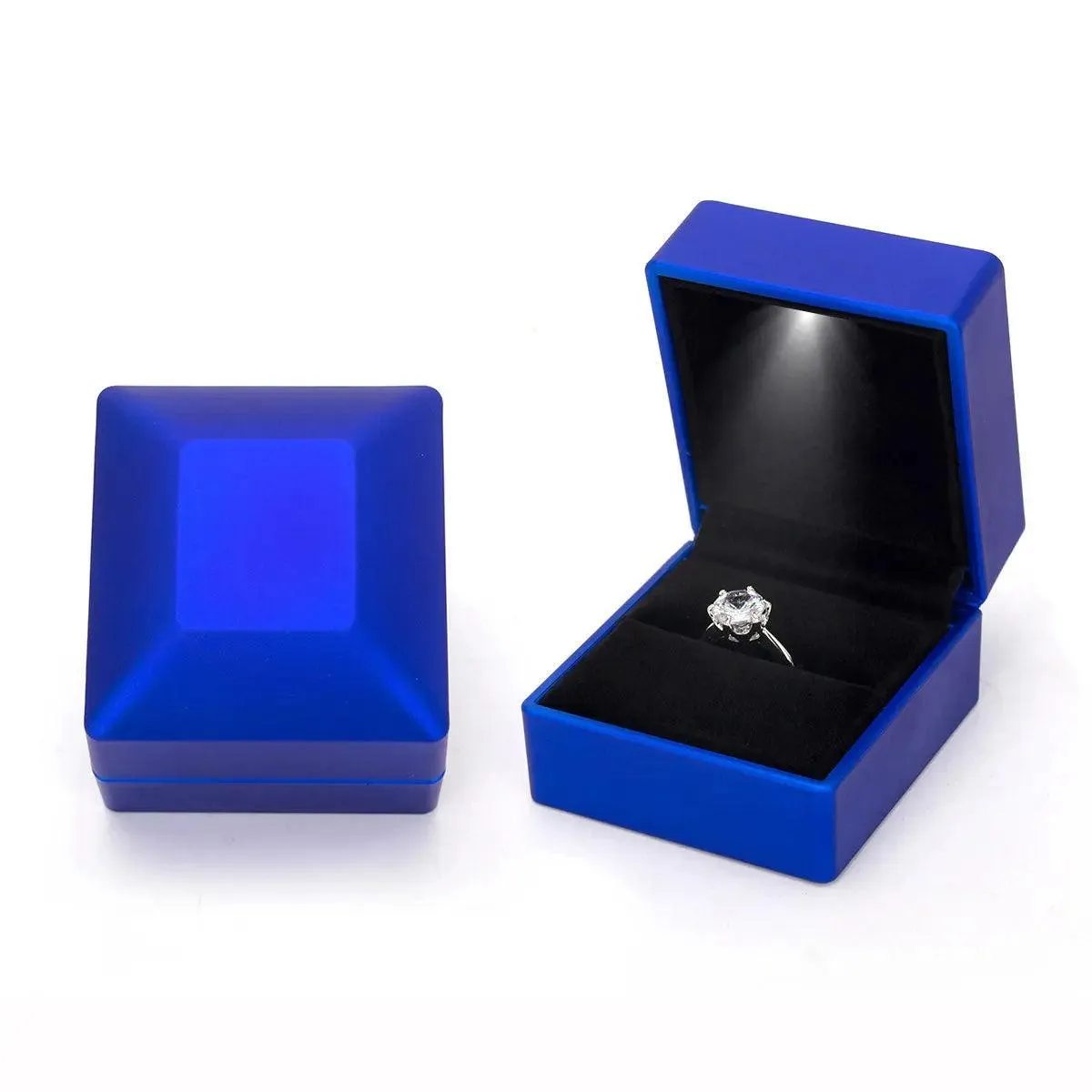 100PCS Cheap Custom Wholesale Jewelry Boxes with LED Light