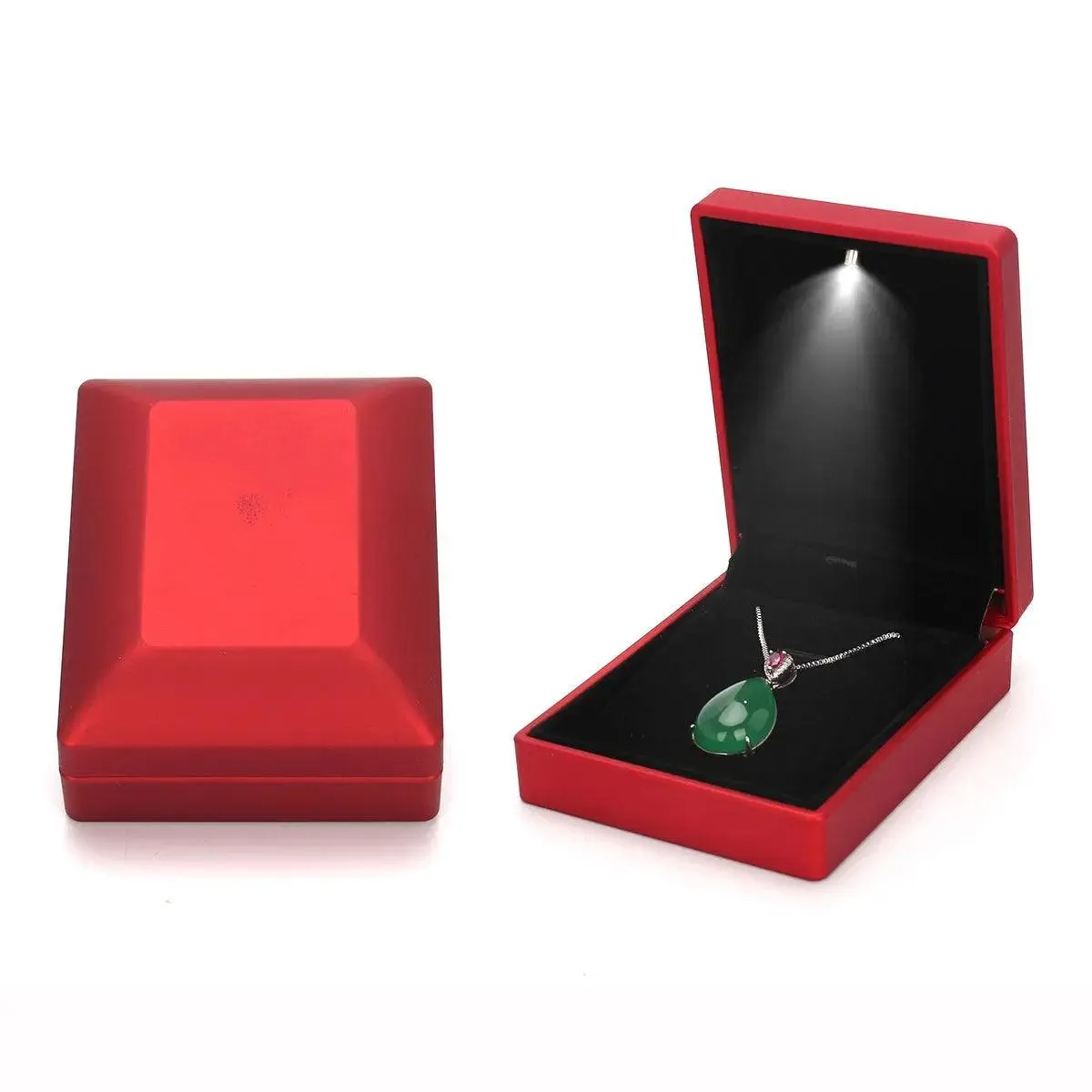 100PCS Cheap Custom Wholesale Jewelry Boxes with LED Light