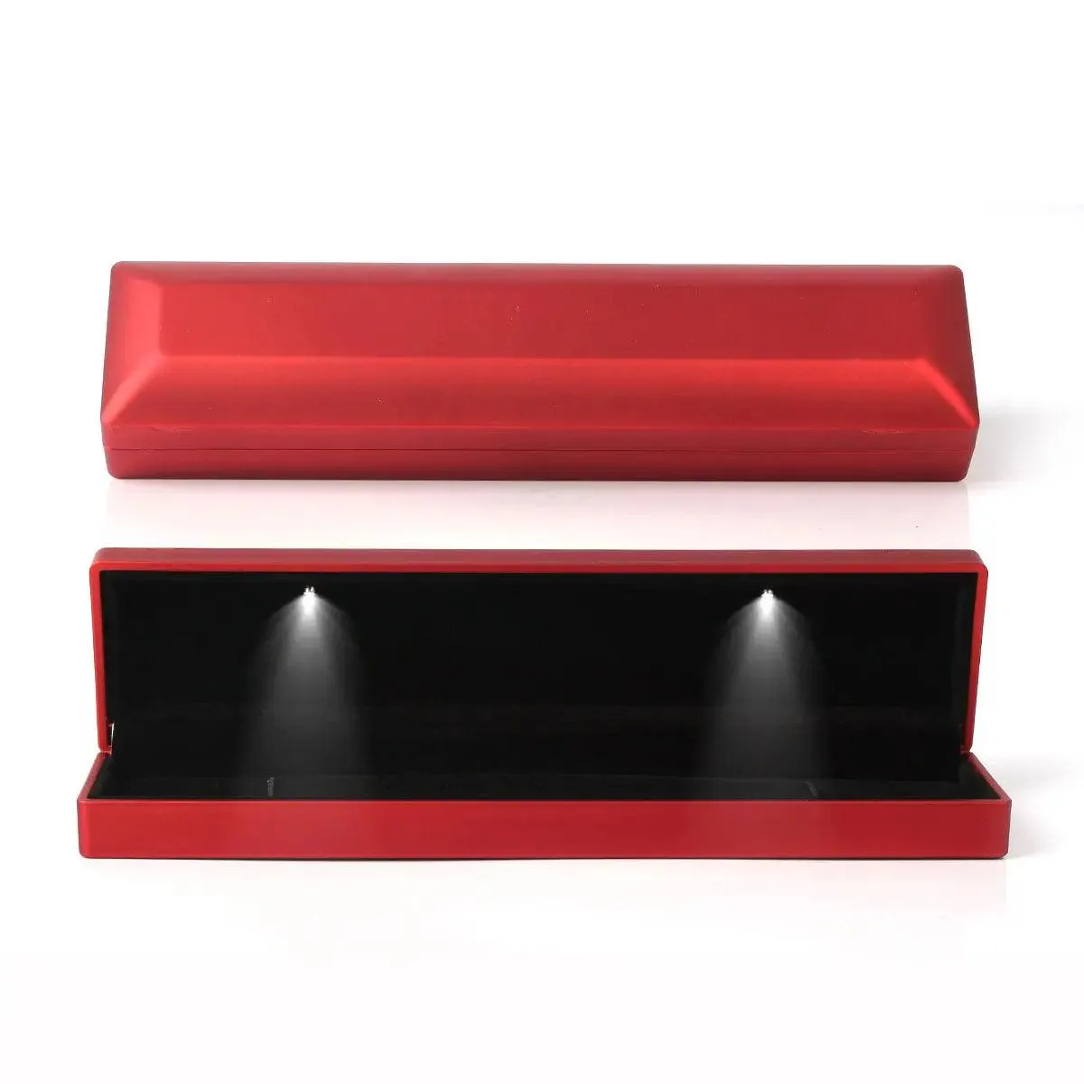 100PCS Cheap Custom Wholesale Jewelry Boxes with LED Light