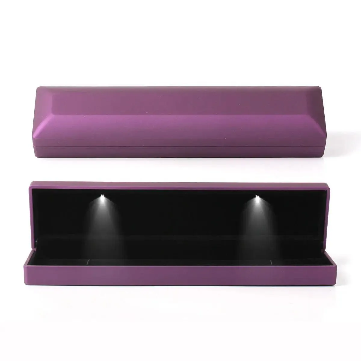100PCS Cheap Custom Wholesale Jewelry Boxes with LED Light