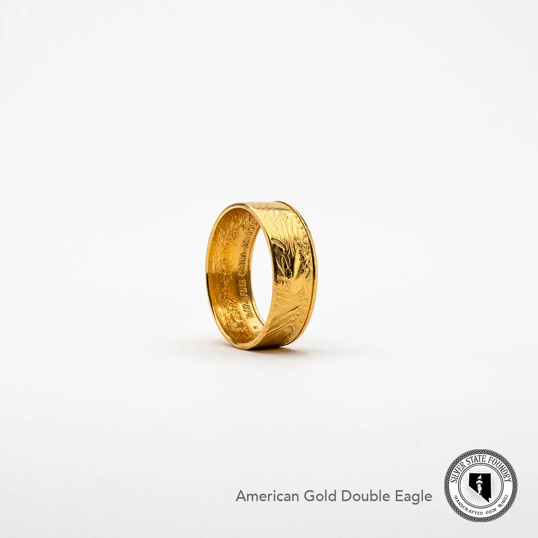1/2 oz American Gold Eagle Coin Ring