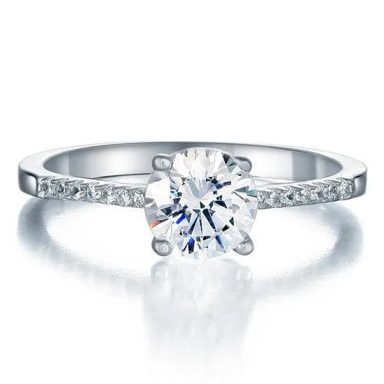 1.25 Ct Diamond Classic Engagement Ring