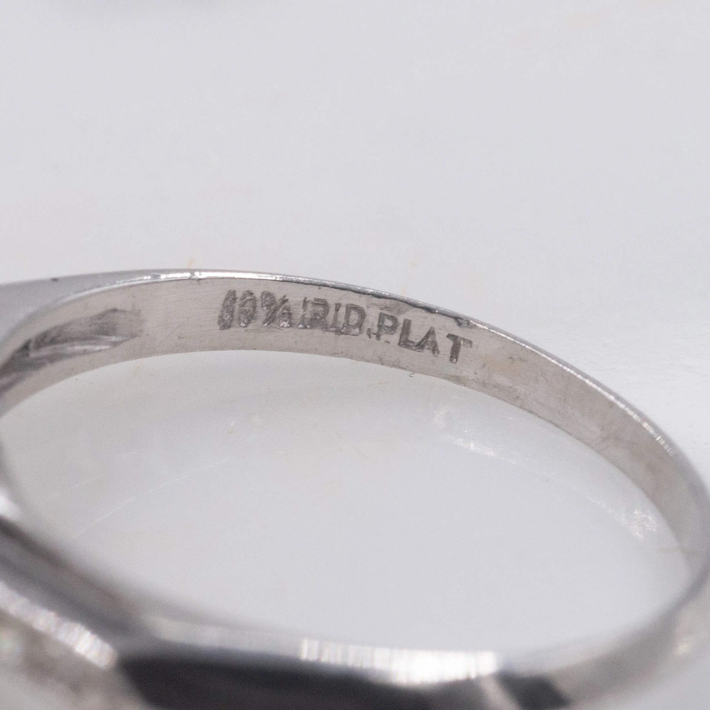 1.28 Carat Old European Diamond Ring c1940