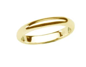 14K Gold-Plated Baby Ring - 2mm Band size 3