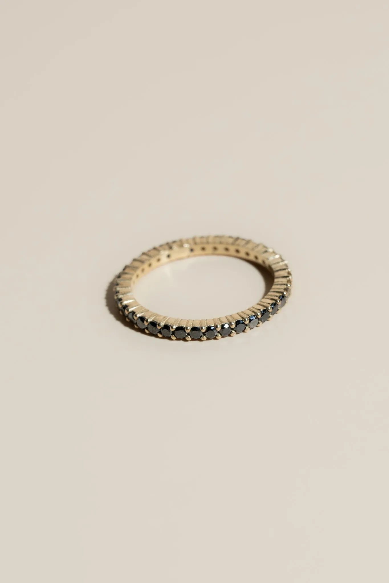 14K Ombré Diamond Eternity Band