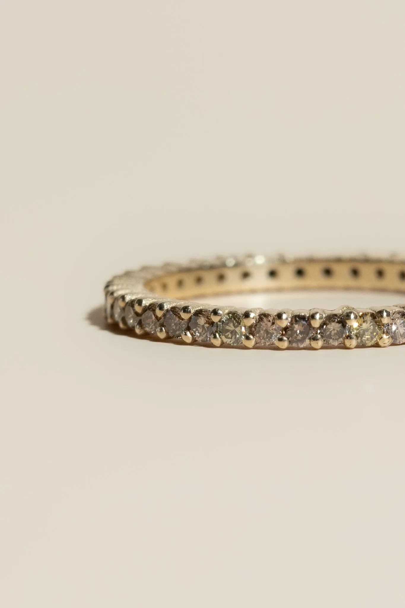 14K Ombré Diamond Eternity Band