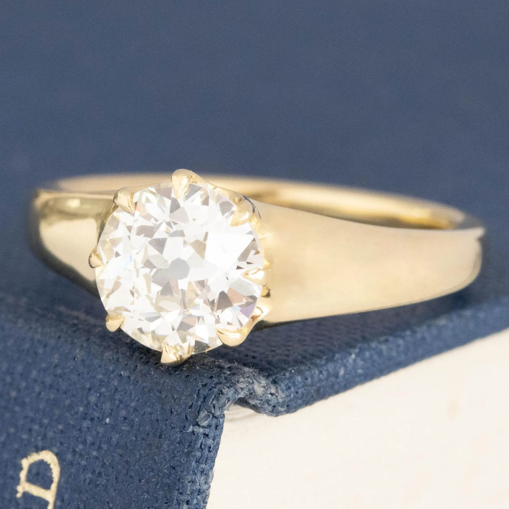 1.53ct Old European Cut Diamond Solitaire