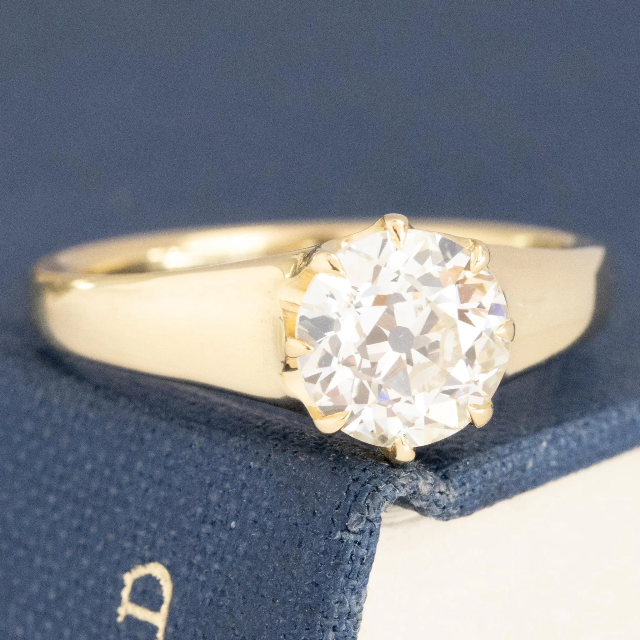 1.53ct Old European Cut Diamond Solitaire
