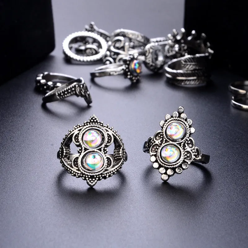 16 Pcs/set Women Ring Set