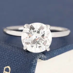 1.77ct Old European Cut Diamond Solitaire