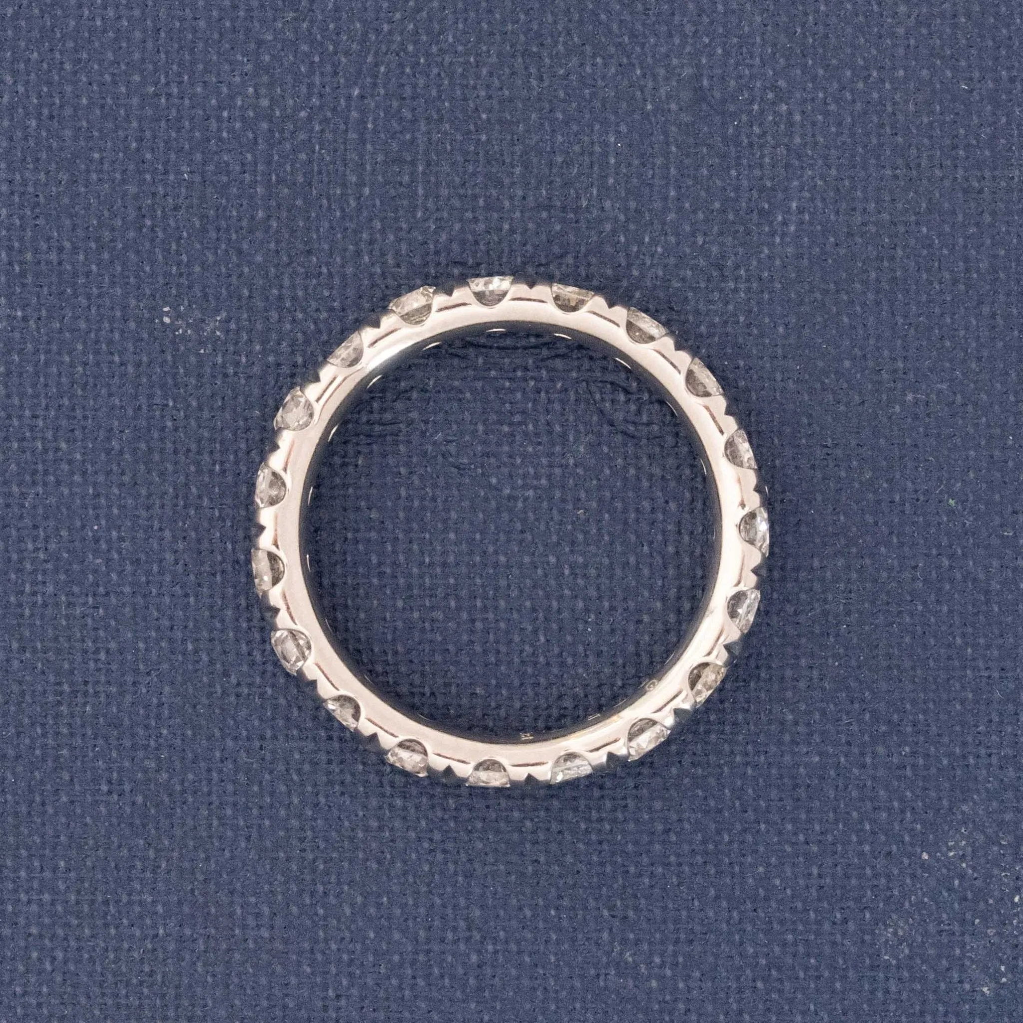 1.92ctw Old European Cut Diamond Eternity Band