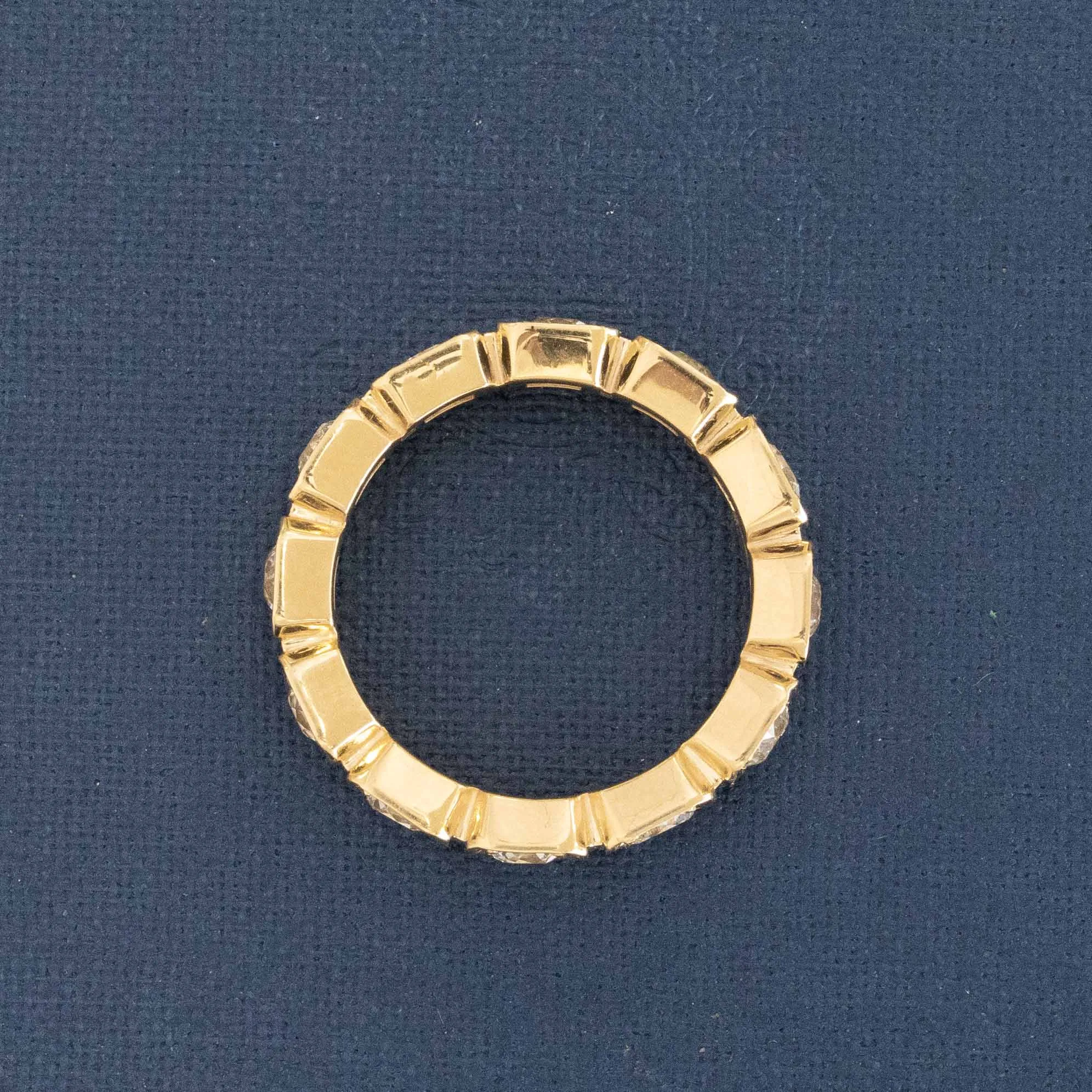 1.95ctw Old European Cut Diamond Eternity Band