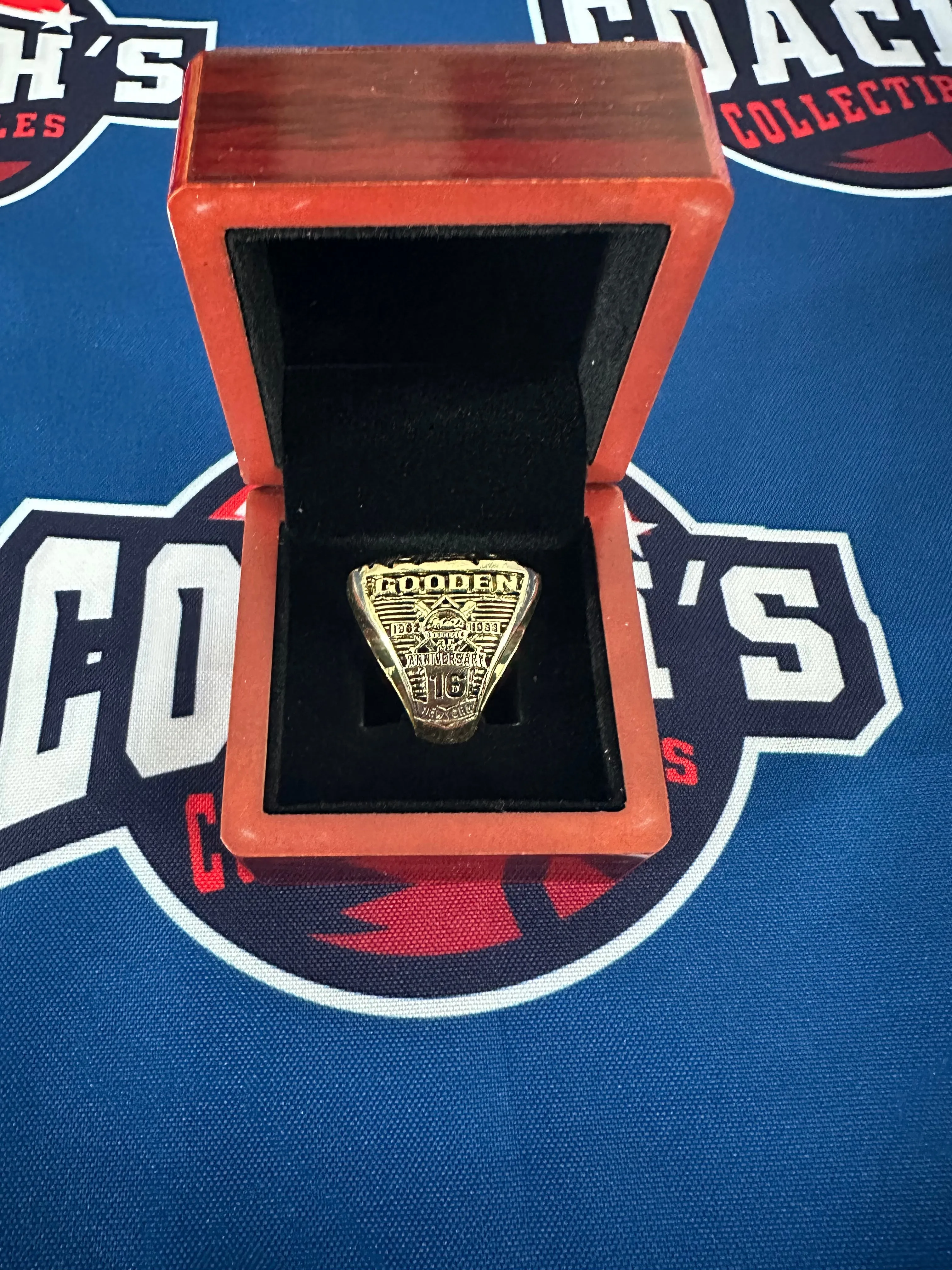 1986 New York Mets DOC GOODEN Replica World Series Ring w/ Display Box