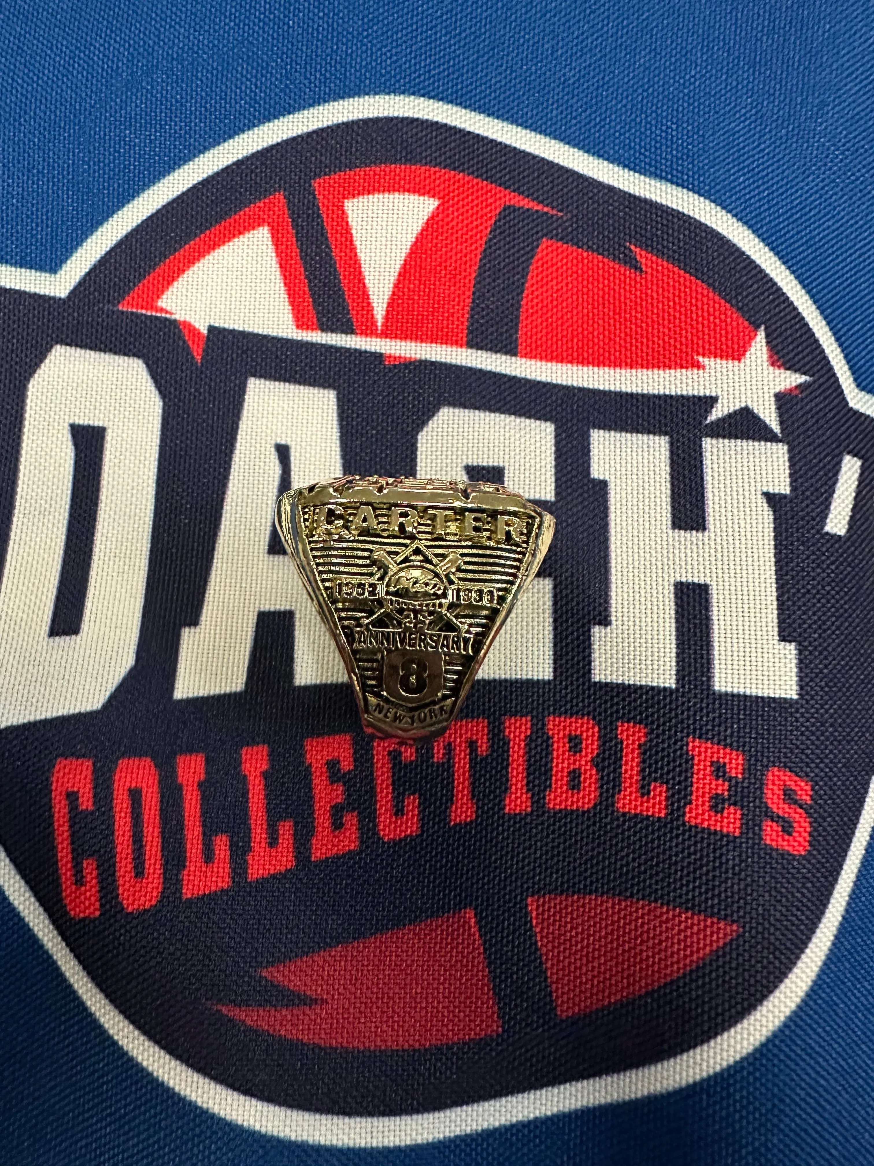 1986 New York Mets Gary Carter Replica World Series Championship Ring