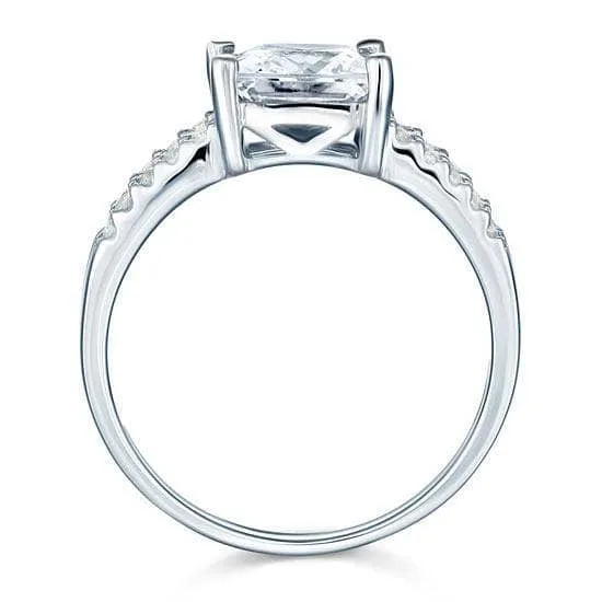 2 Carat Created Diamond Wedding Engagement Ring