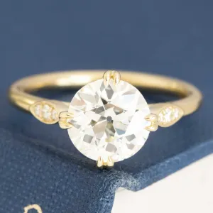 2.00ct Old European Cut Diamond Solitaire
