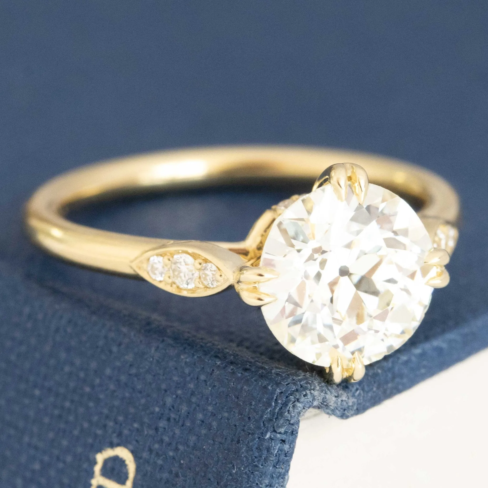 2.00ct Old European Cut Diamond Solitaire