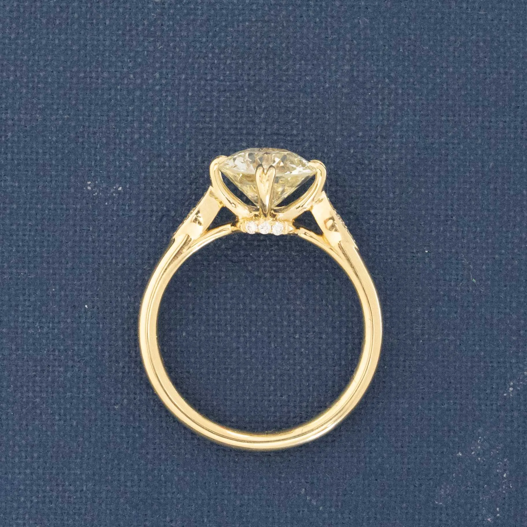 2.00ct Old European Cut Diamond Solitaire