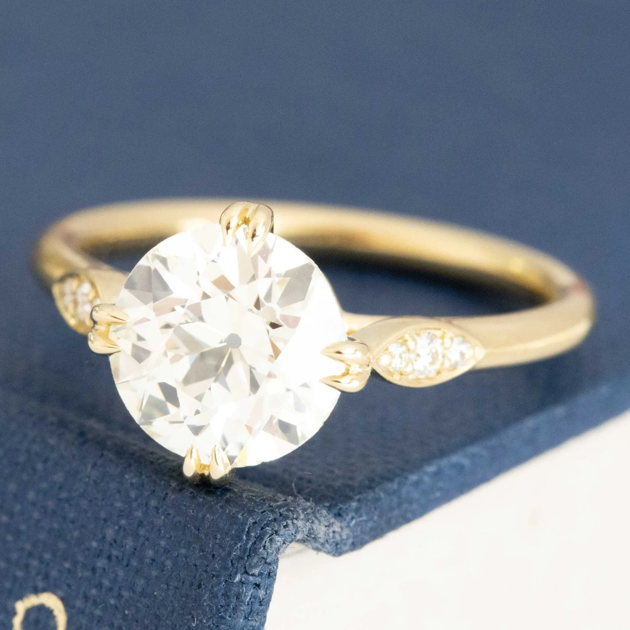 2.00ct Old European Cut Diamond Solitaire