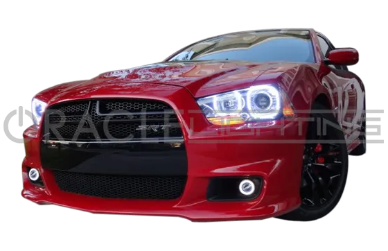 2011-2014 DODGE CHARGER SRT8 ORACLE LED PROJECTOR FOG HALO KIT-WATERPROOF