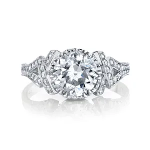2.03 cttw. Vintage Engagement Ring