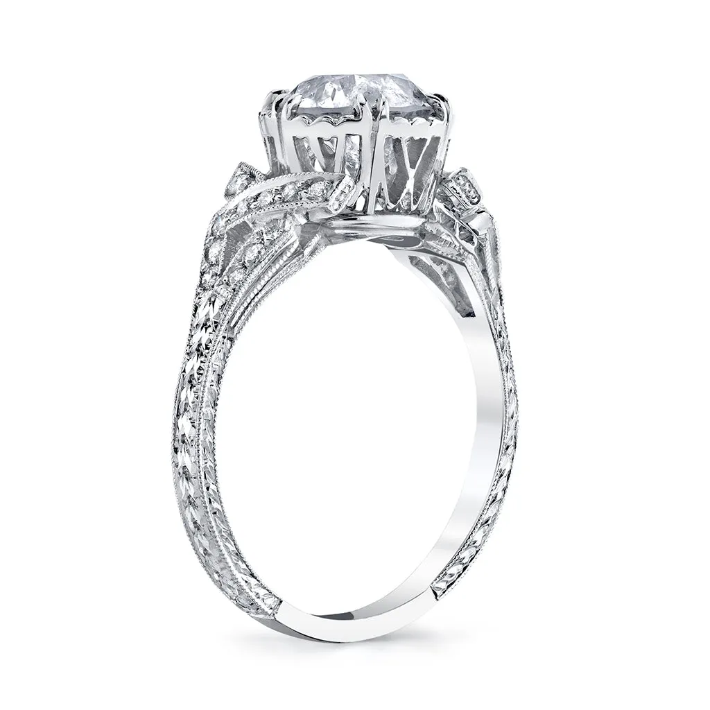 2.03 cttw. Vintage Engagement Ring