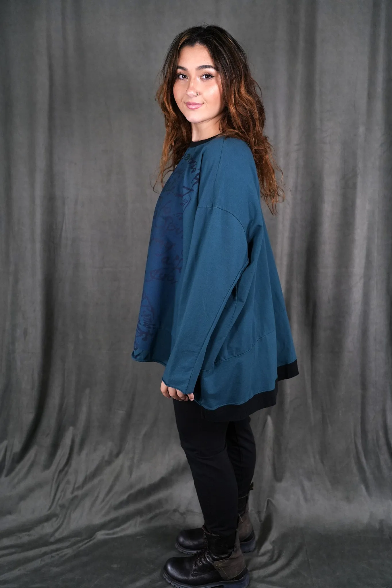 2321 Contrast Bind Sweatshirt Brooklyn-P