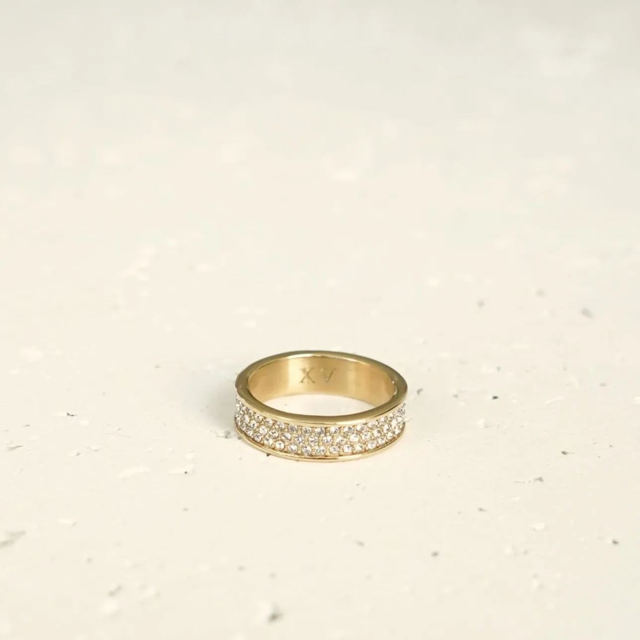 3 Layer Diamond Ring (Gold)