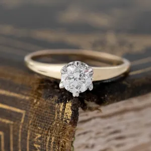 .62ct Old European Cut Diamond Solitaire, GIA I VS2