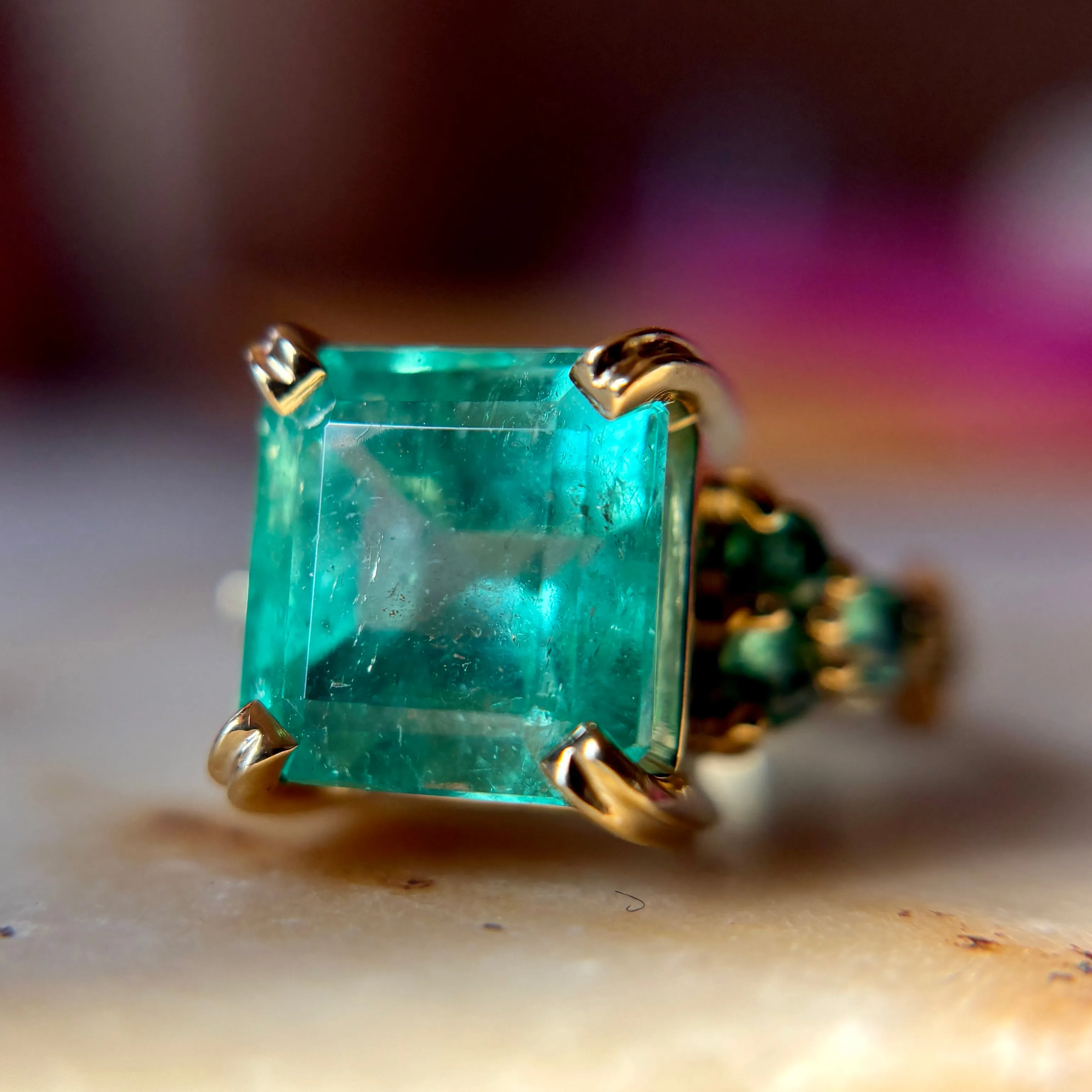 6.50ct Emerald Cut Emerald Nico