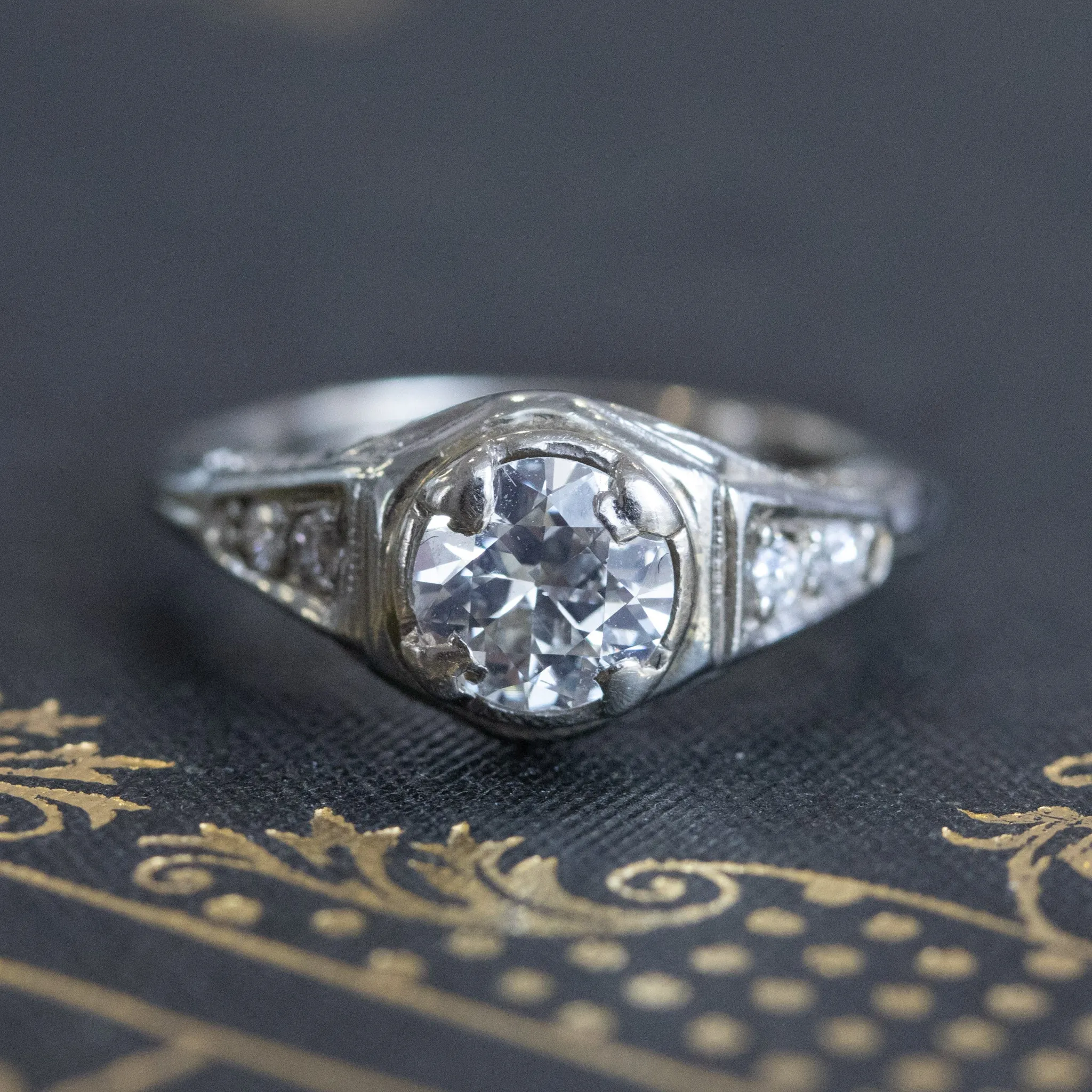 .67ctw Old European Cut Diamond Solitaire
