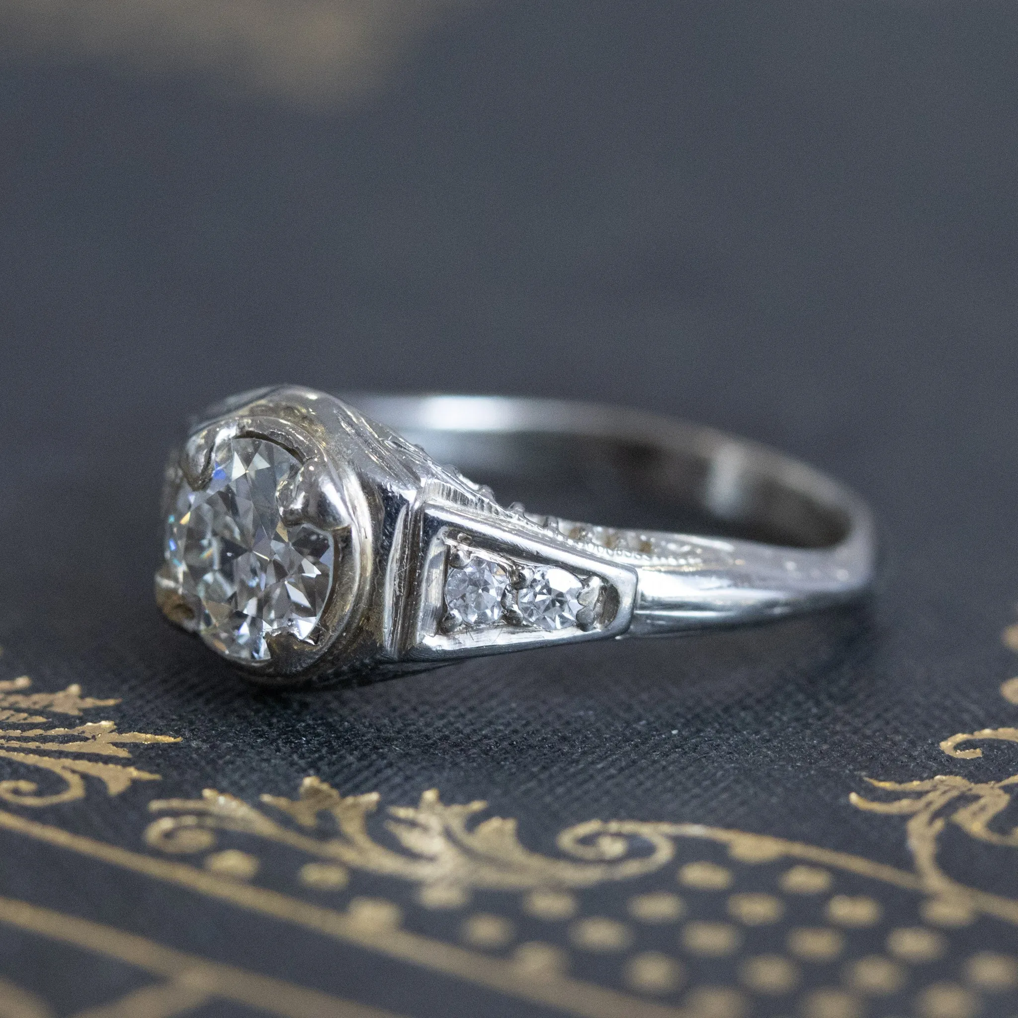 .67ctw Old European Cut Diamond Solitaire