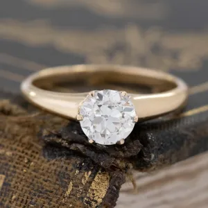 .71ct Old European Cut Diamond Solitaire, GIA K VS1