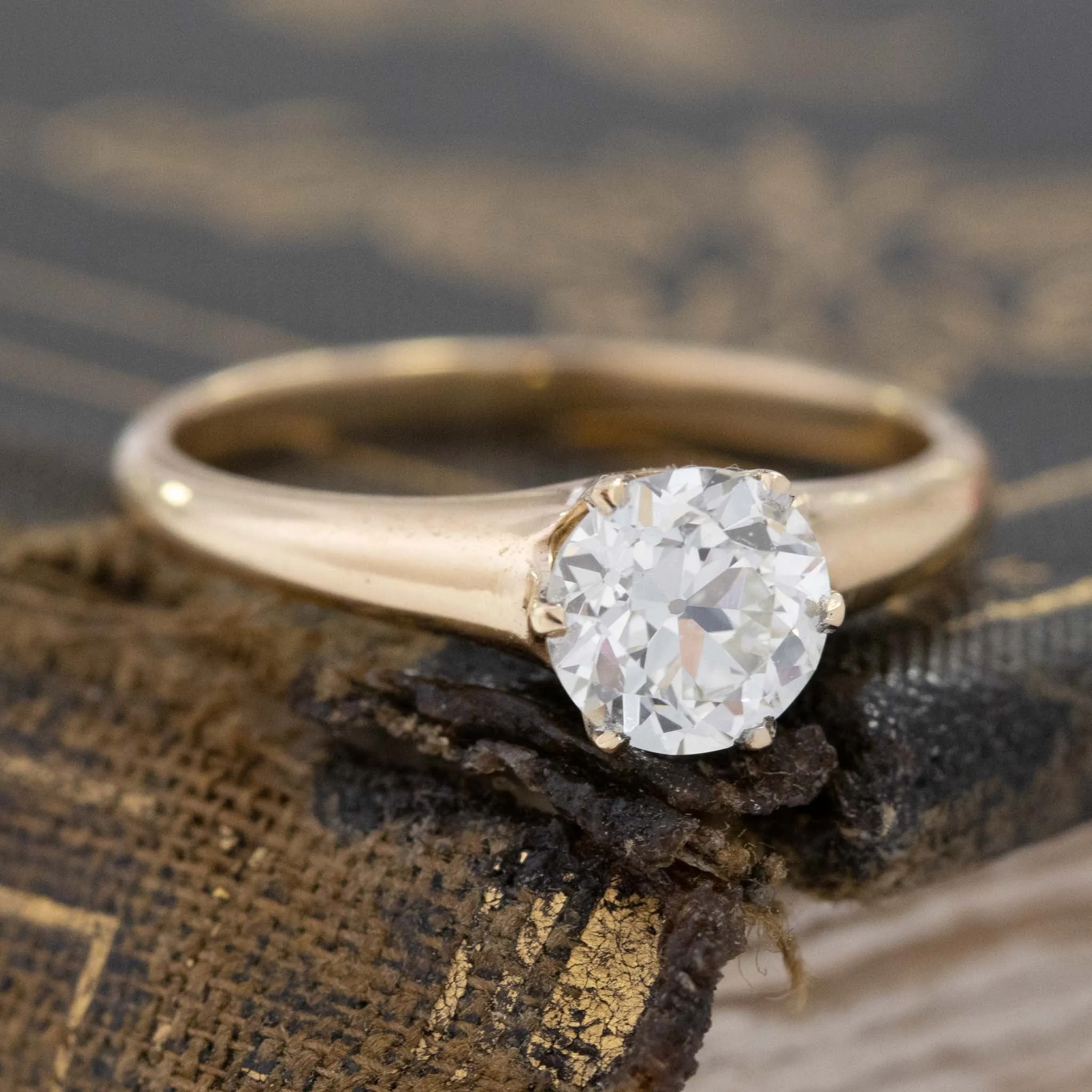 .71ct Old European Cut Diamond Solitaire, GIA K VS1