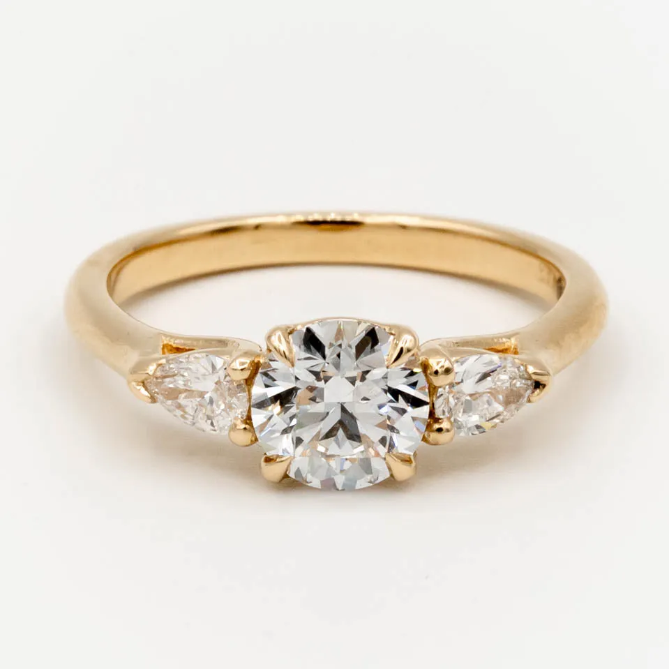 Acacia Diamond Ring | 1 ct Lab-Grown Diamond | 14k Yellow Gold