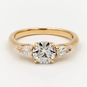Acacia Diamond Ring | 1 ct Lab-Grown Diamond | 14k Yellow Gold