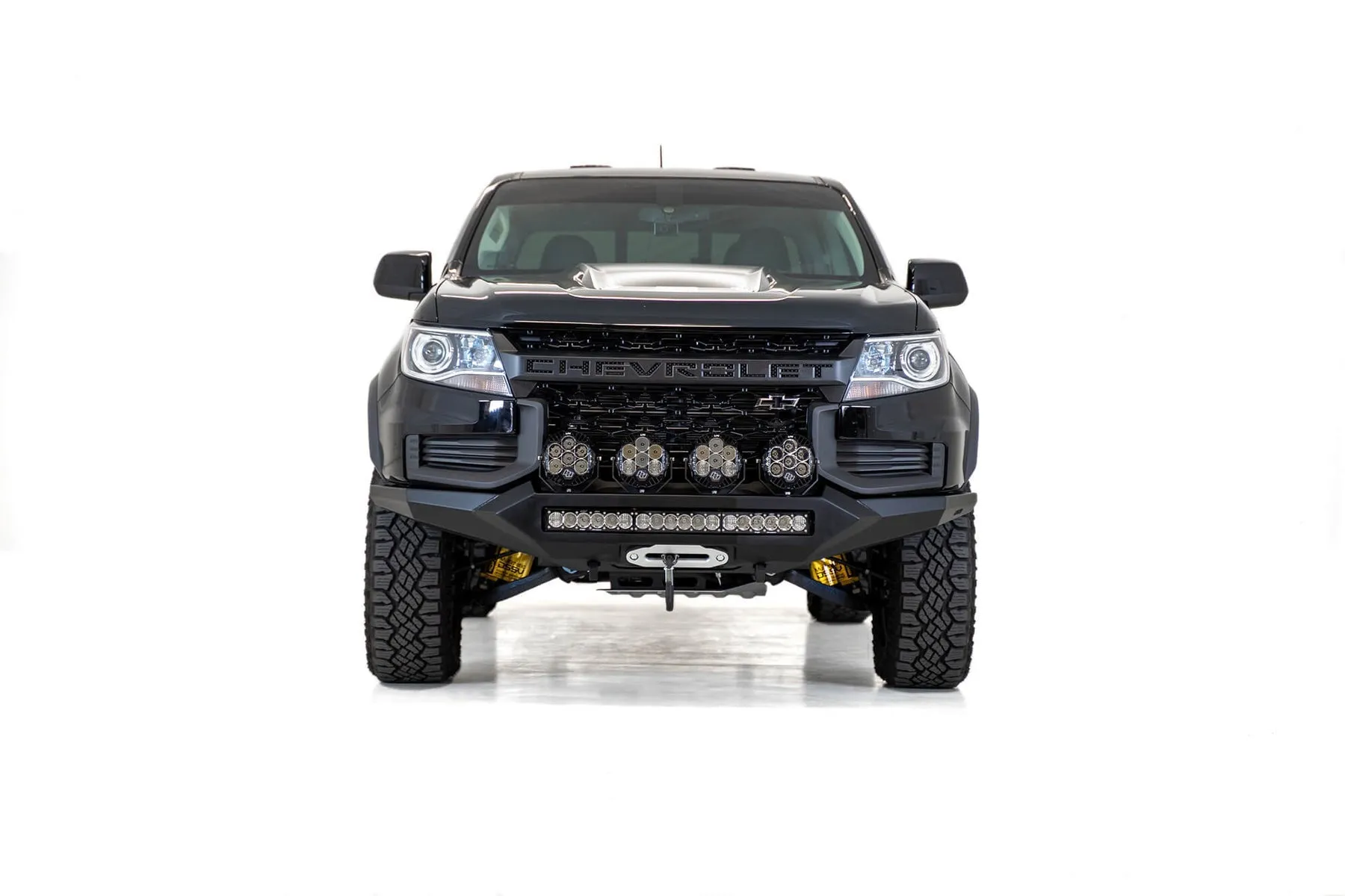 Addictive Desert Designs 2021-2022 Chevy Colorado ZR2 Stealth Fighter Front Bumper