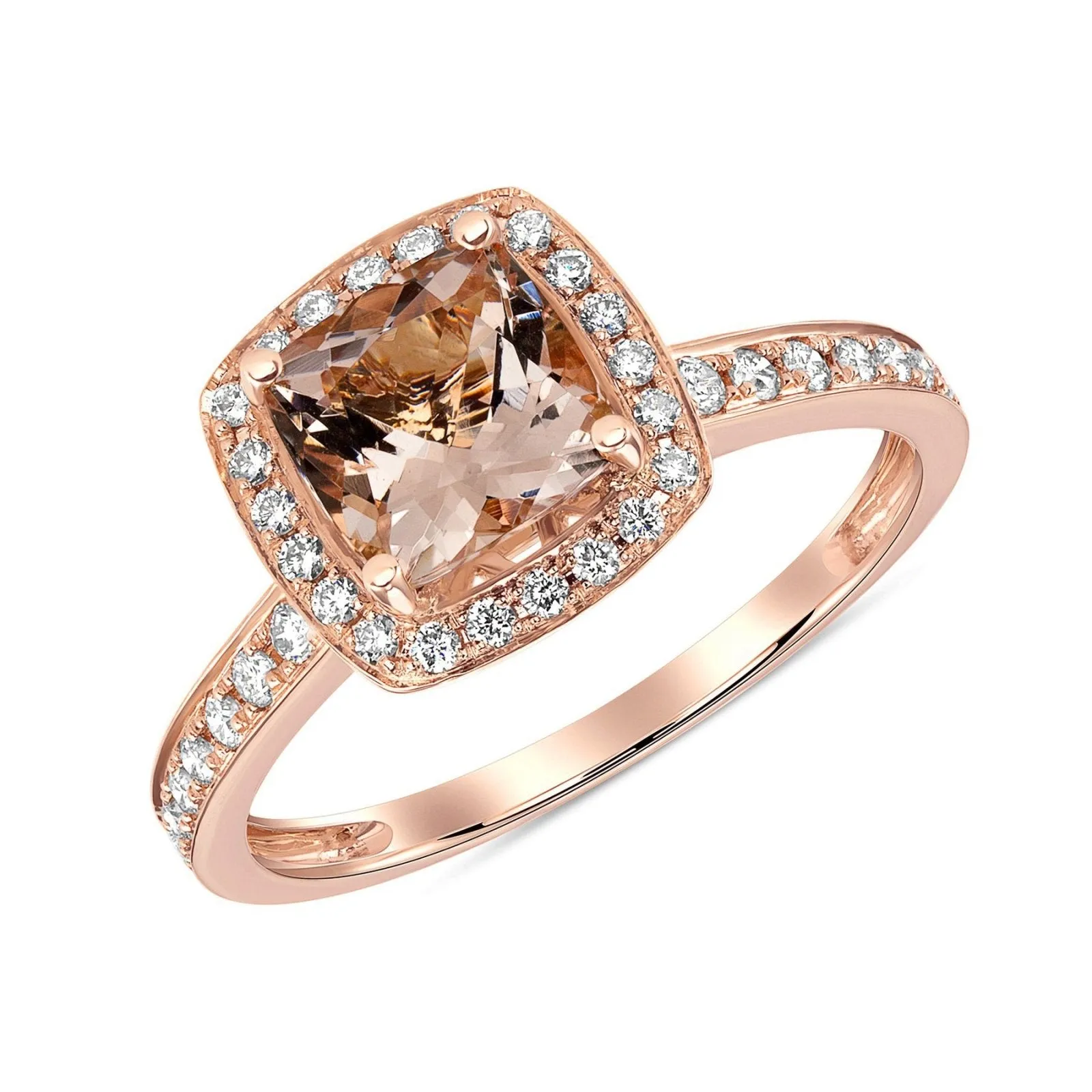 Adoration Ring Morganite