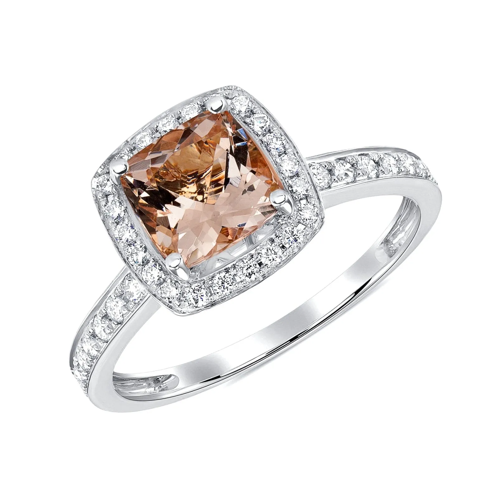 Adoration Ring Morganite