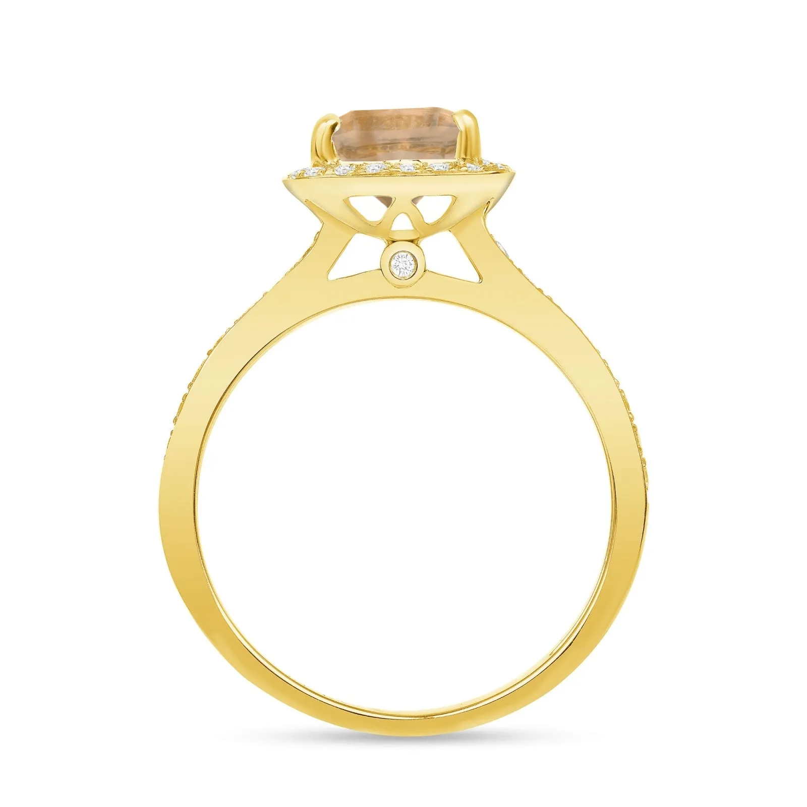 Adoration Ring Morganite