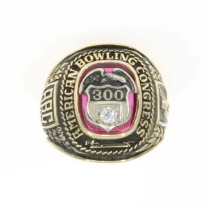 American Bowling Congress 300 Game Ring