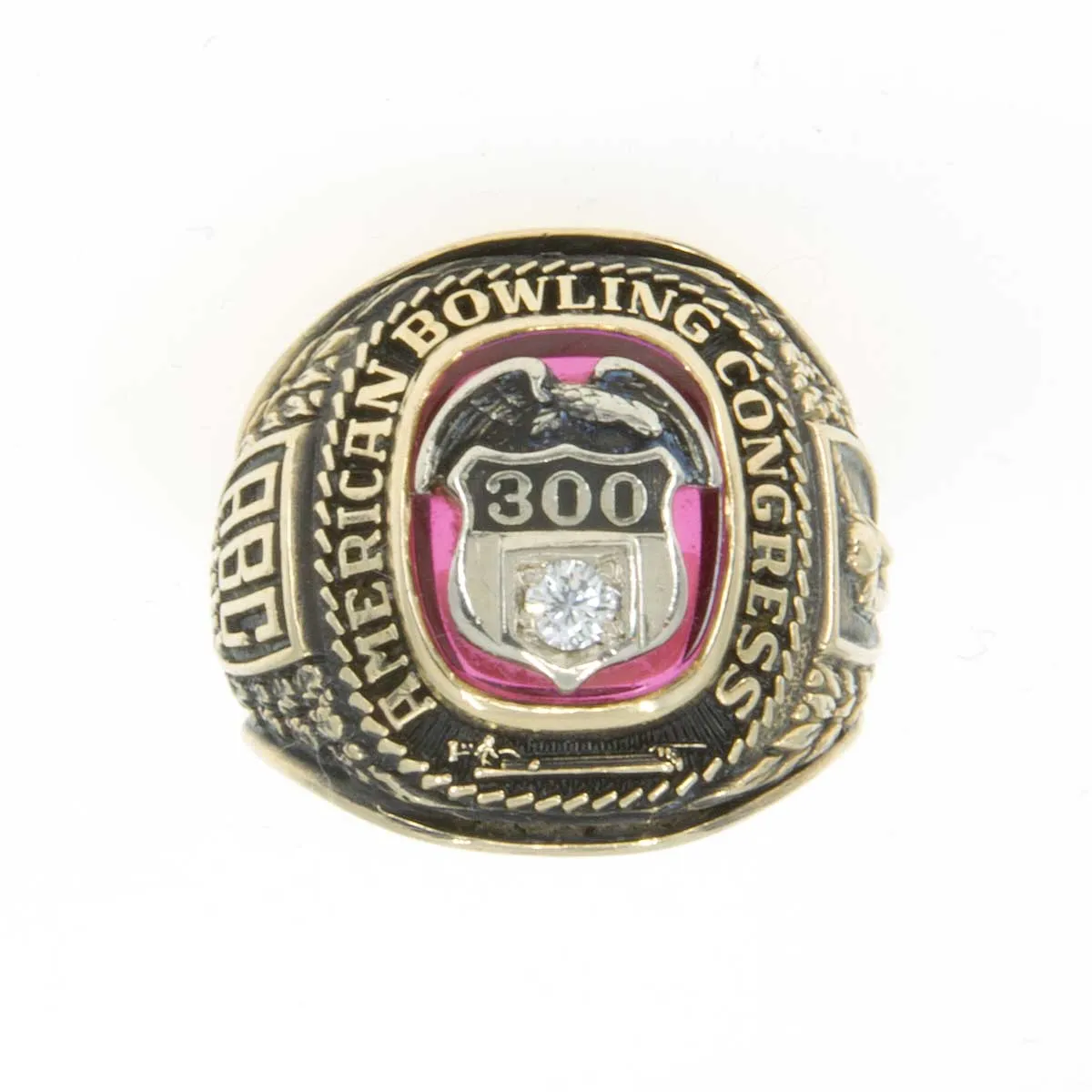 American Bowling Congress 300 Game Ring