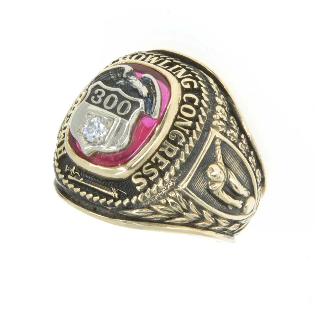 American Bowling Congress 300 Game Ring