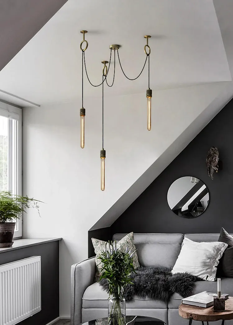 American Countryside Industrial Chandelier