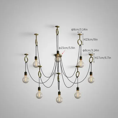 American Countryside Industrial Chandelier