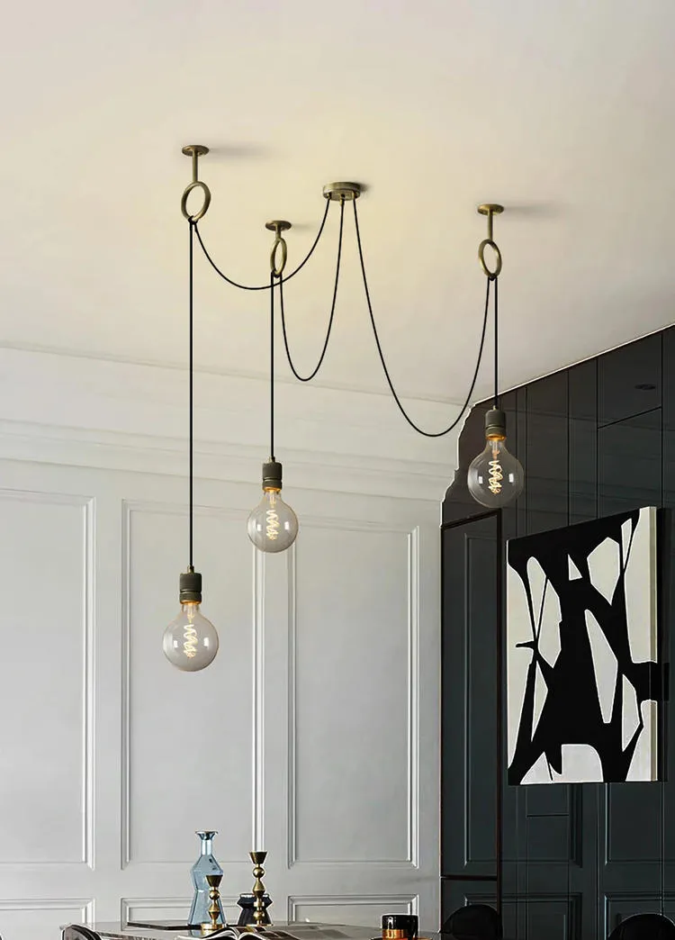 American Countryside Industrial Chandelier