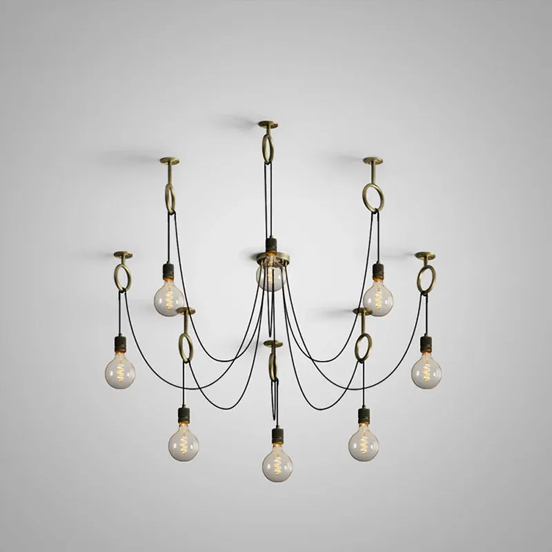 American Countryside Industrial Chandelier