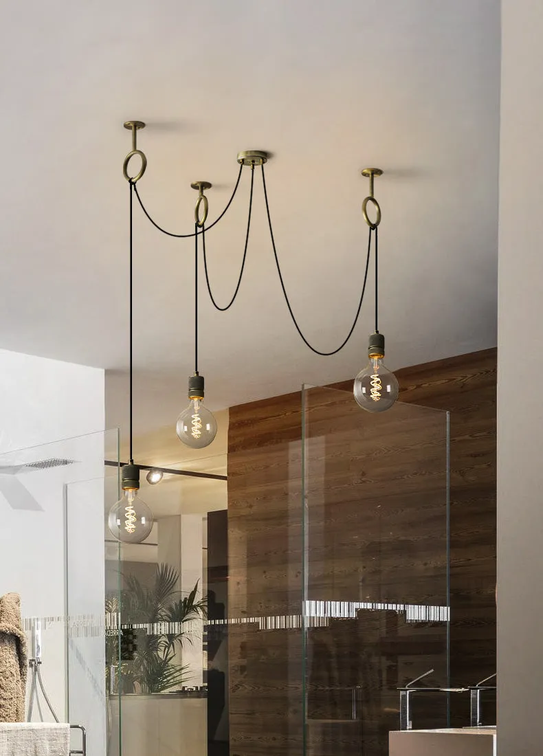 American Countryside Industrial Chandelier